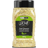 SAL GROSSO LEMON PEPPER 500GRS DCHEFF SAL GROSSO LEMON PEPPER 500GRS DCHEFF